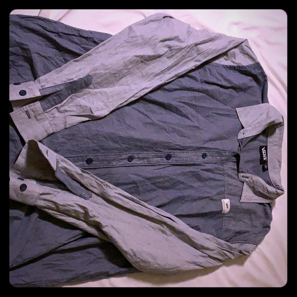 Vans Long sleeve button up
